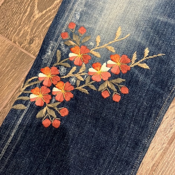 COPY - NWOT Citizens of Humanity by Jerome Dahan Madera Blossom Emerson BF Slim - Picture 4 of 10